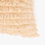Housse de Coussin Franges Naturel COMPORTA – Image 2