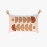 Housse de Coussin Cercles Brodée COMPORTA