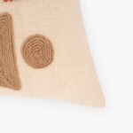 Housse de Coussin Cercles Brodée COMPORTA – Image 2