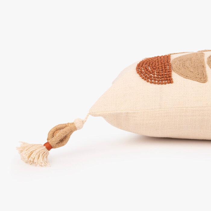 Housse de Coussin Cercles Brodée COMPORTA – Image 5