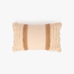 Housse de Coussin Franges Naturel COMPORTA
