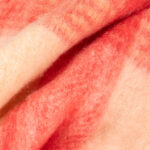 Plaid en Acrylique à Franges Rouge et Beige WOODLAND - Image 3