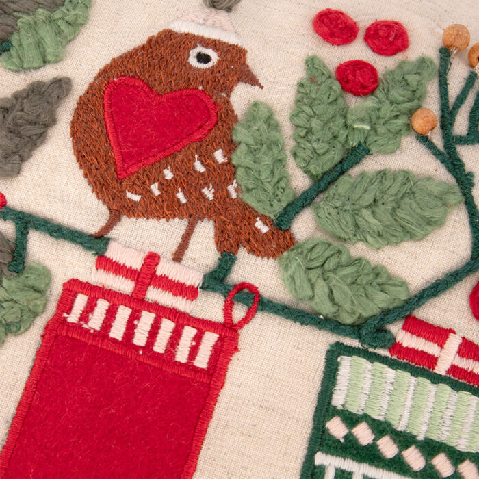 Housse de Coussin Chaussettes de Noël COZY – Image 4