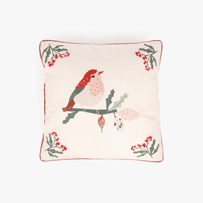 Housse de Coussin Winter Birds COZY – Image 1
