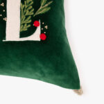 Housse de Coussin en Velours Joyfull Vert COZY – Image 2