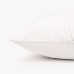 Housse de Coussin Velours avec Perles Grise NEW BRIGHT – Image 5