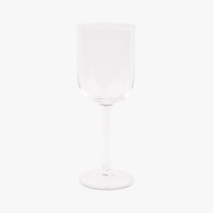 Verre à Pied Transparent RETRO – Image 1
