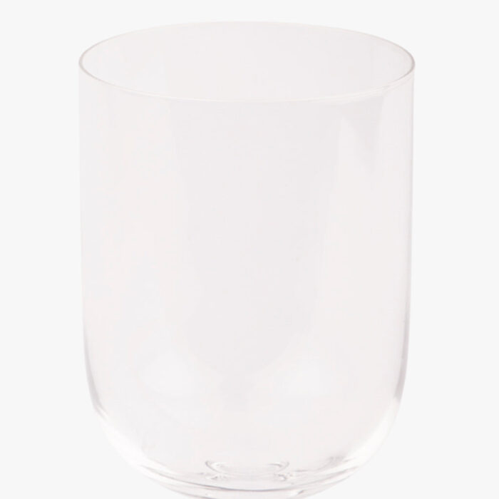 Verre à Pied Transparent RETRO – Image 2