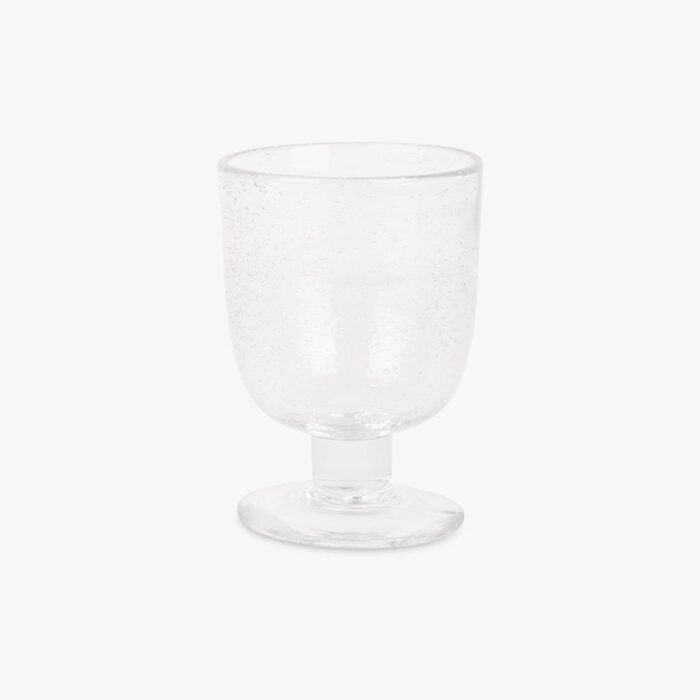 Verre à Pied Transparent BUBBLES – Image 1