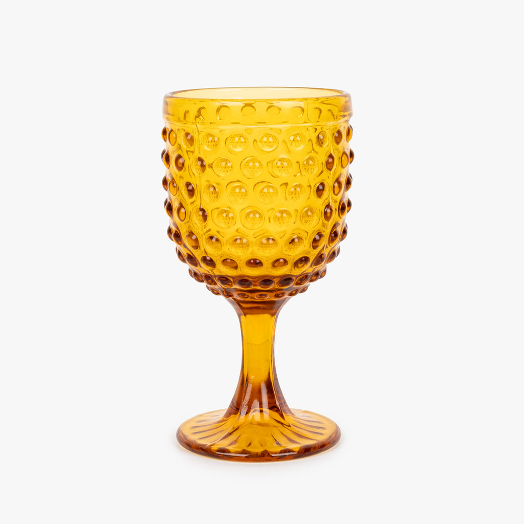 27991588_1.jpg Verre à pied jaune BARCELONA - Image 1