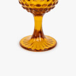 Verre à pied jaune BARCELONA - Image 3