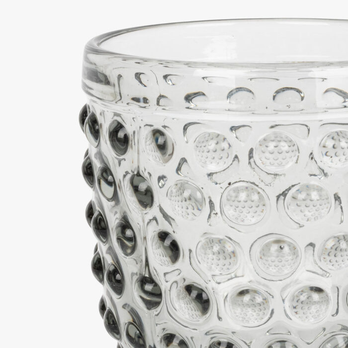 Verre à pied gris BARCELONA – Image 2