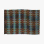 Set de table en Bambou Bleu et Noir LUGO