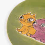 Assiette à dessert Chatons PEACE – Image 3