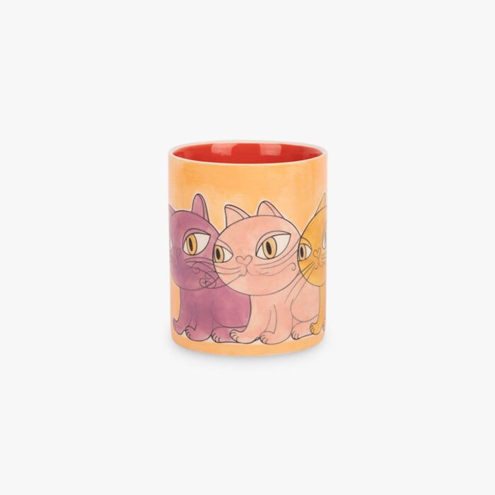Mug Grand Orange Enfants Honeymoon PEACE II – Image 3