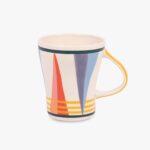 Caneca Azul Laranja e Amarelo 385ml GROOVY
