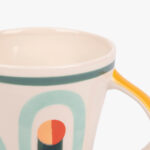 Caneca Branco e Amarelo 590ml GROOVY - Image 2