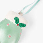 Gant de Noël Vert 8,3x4x12,8 RETRO CHRISTMAS - Image 2