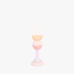 Bougeoir Géométrique Pastel Grand MARSHMALLOW – Image 2