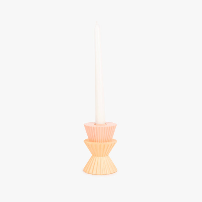 Bougeoir Géométrique Pastel Petit MARSHMALLOW – Image 4