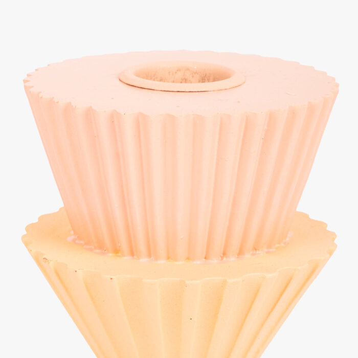 Bougeoir Géométrique Pastel Petit MARSHMALLOW – Image 3