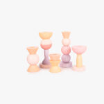Bougeoir Géométrique Pastel Petit MARSHMALLOW – Image 5