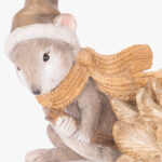 Écureuil avec arbre 12x20cm NEW BRIGHT – Image 2