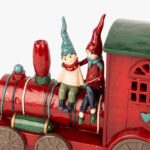 Train avec arbre LED 23x15cm NEW BRIGHT – Image 2