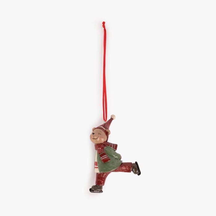 Ornement ours 10cm COZY – Image 1