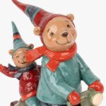 Ours en scooter 18x18cm NEW BRIGHT – Image 3