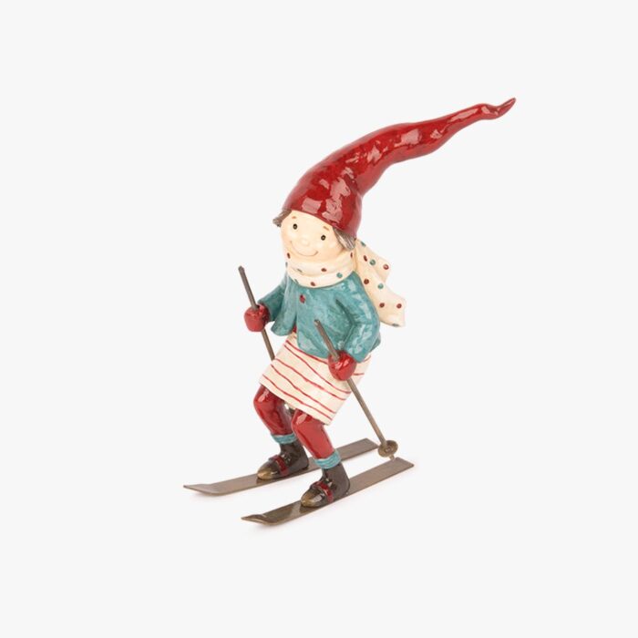 Fille ski 12x17cm NEW BRIGHT – Image 1