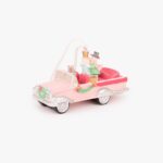 Ornement voiture rose 7cm KITSCH – Image 2