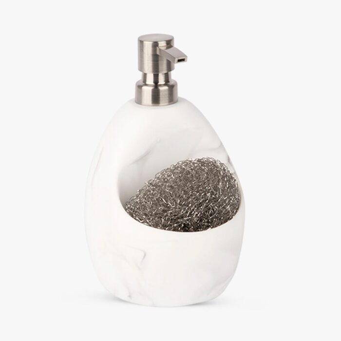 Distributeur de liquide vaisselle avec éponge NEPAL – Image 1