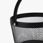 Panier en Métal Noir ALL BLACK – Image 2
