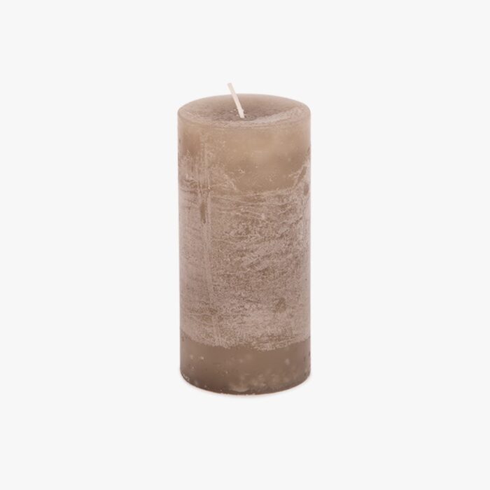 Bougie Grise 7x15 RUSTIK – Image 1