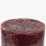 Bougie Rouge 9x20 RUSTIK – Image 3