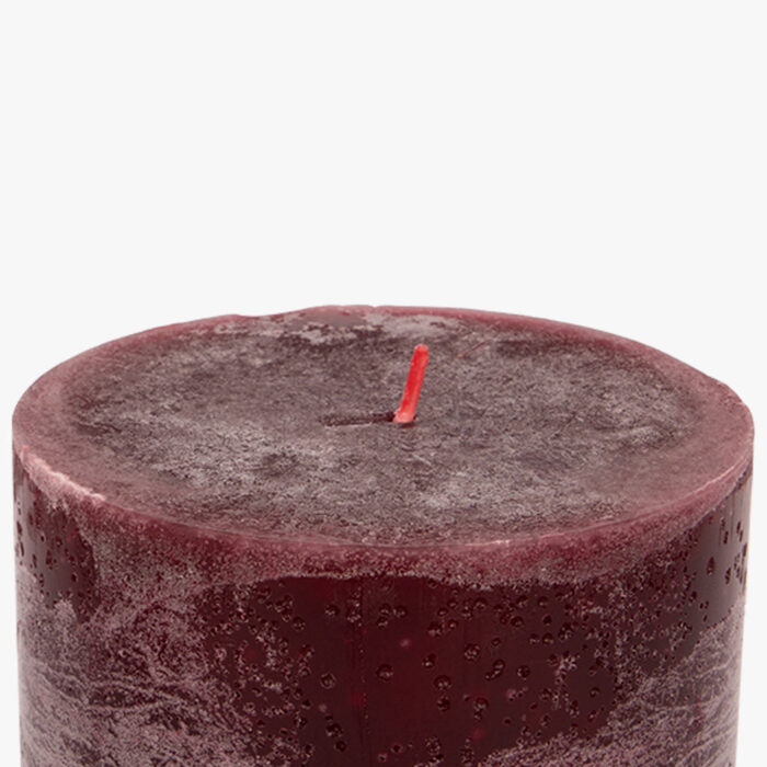 Bougie Rouge 9x20 RUSTIK – Image 3