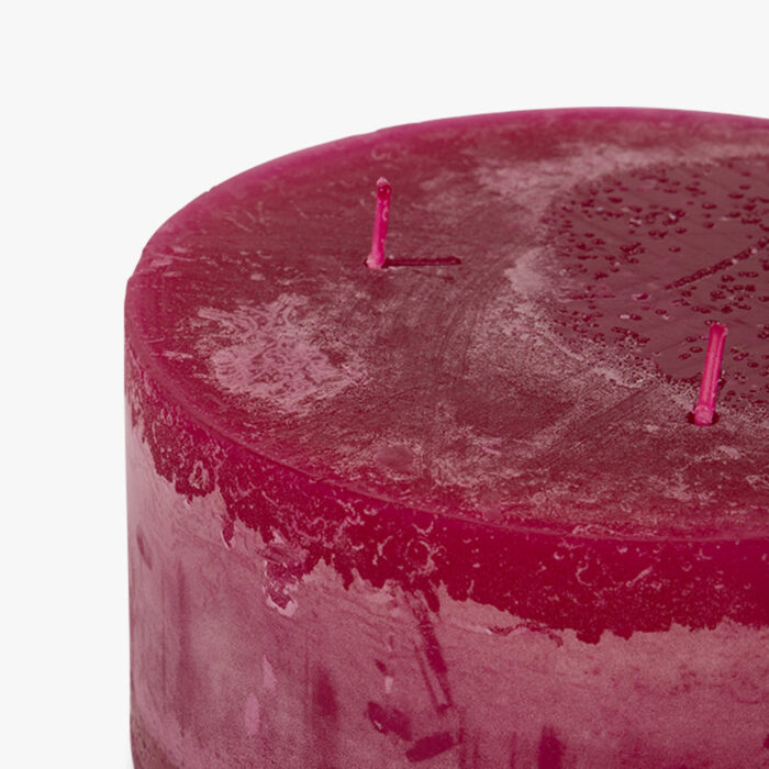 Bougie Rose 15x7,5 RUSTIK – Image 3