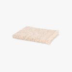 Serviette de Toilette Visage Coton et Lin Beige et Naturel MUCHA