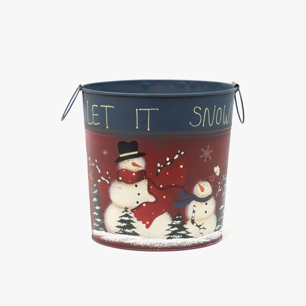 44271328_1.jpg Seau Let it snow 30x29x29 cm – Image 1