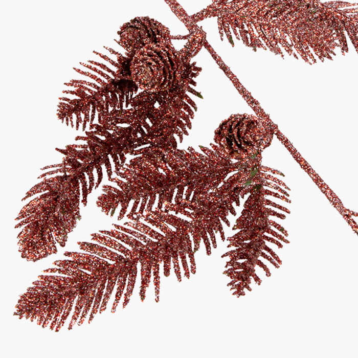 Branchage avec pommes de pin RS 66 cm – Image 2