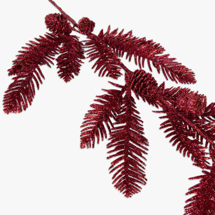 Branchage avec pommes de pin VM 66 cm – Image 2