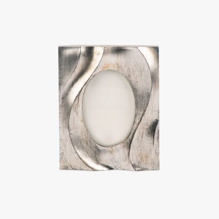 Cadre Vagues Argent 10x15 LA ROCHELLE – Image 1