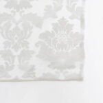 Rideau Organza avec Médaillons Argent FLORENCE - Image 3