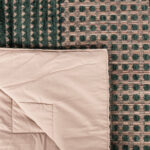 Couette pour Lit en Chenille Verte INDIE - Image 3