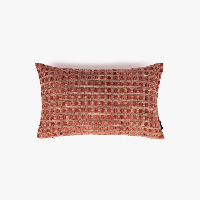 Housse de Coussin Cercles Rose Ancien INDIE – Image 1