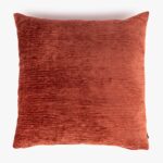 Housse de Coussin Chenille Rose Ancien 60x60 INDIE