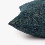 Housse de Coussin Chenille Zigzag Vert Foncé 40x40 SIMONE – Image 4