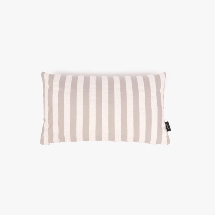 Housse de Coussin Rayures Blanc HERITAGE – Image 1