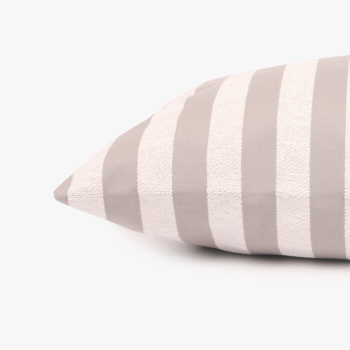 Housse de Coussin Rayures Blanc HERITAGE – Image 3
